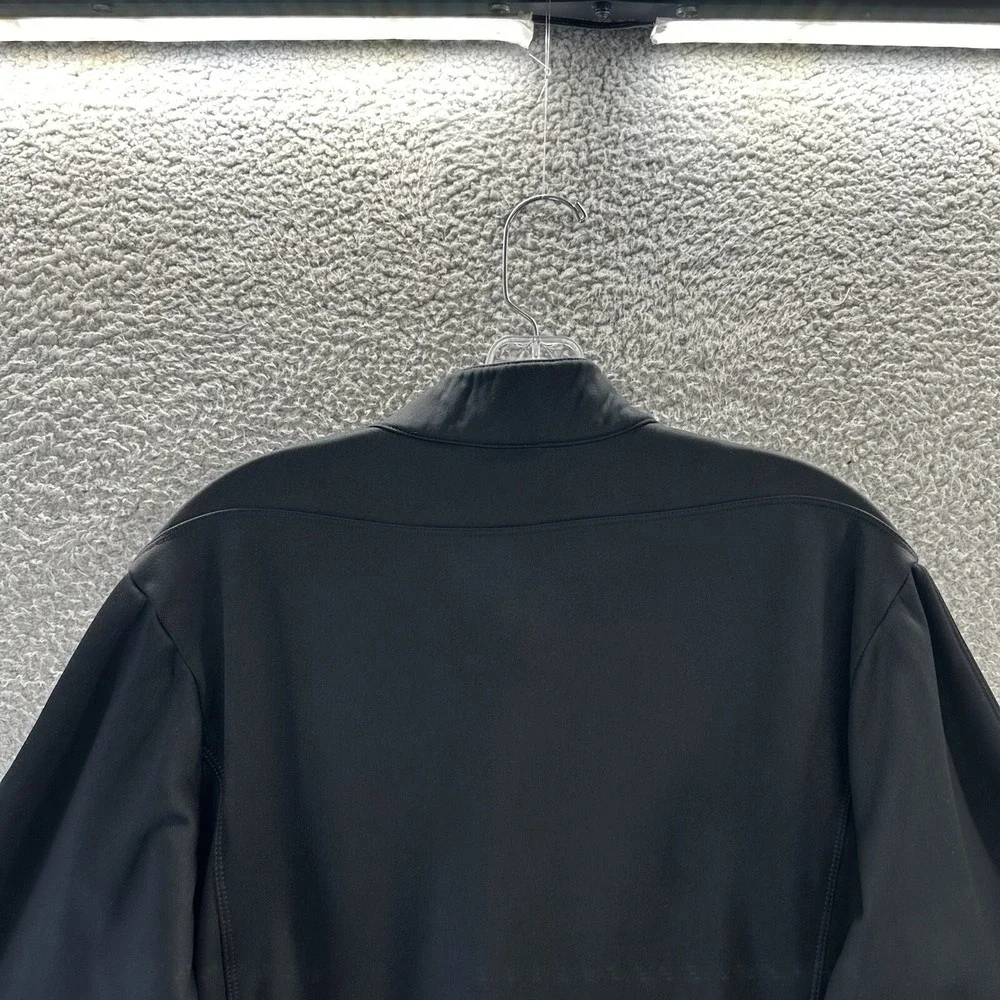 Nike Golf Track Jacket Men's Size Small Black Full Zip Therma-Fit Jacket Size S